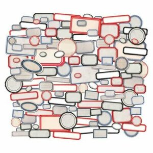 Tim Holtz Snippets Labels (TH94188)