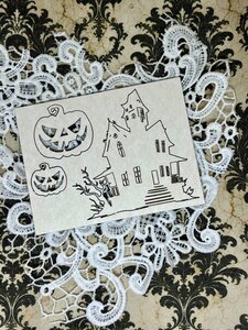 Halloween Palette Paper Cardboard (AA-HPP-CH-04)