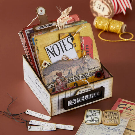 Turn the Page Cardlab Box by Esther Glas (T-110)
